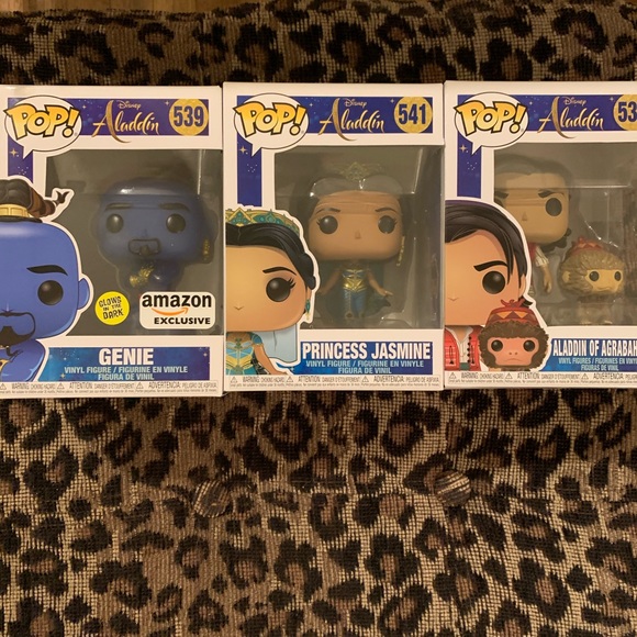Funko Pop Disney Aladdin Set of 3